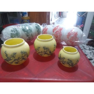 Cóng sứ cho lồng chào mào, chích choè
