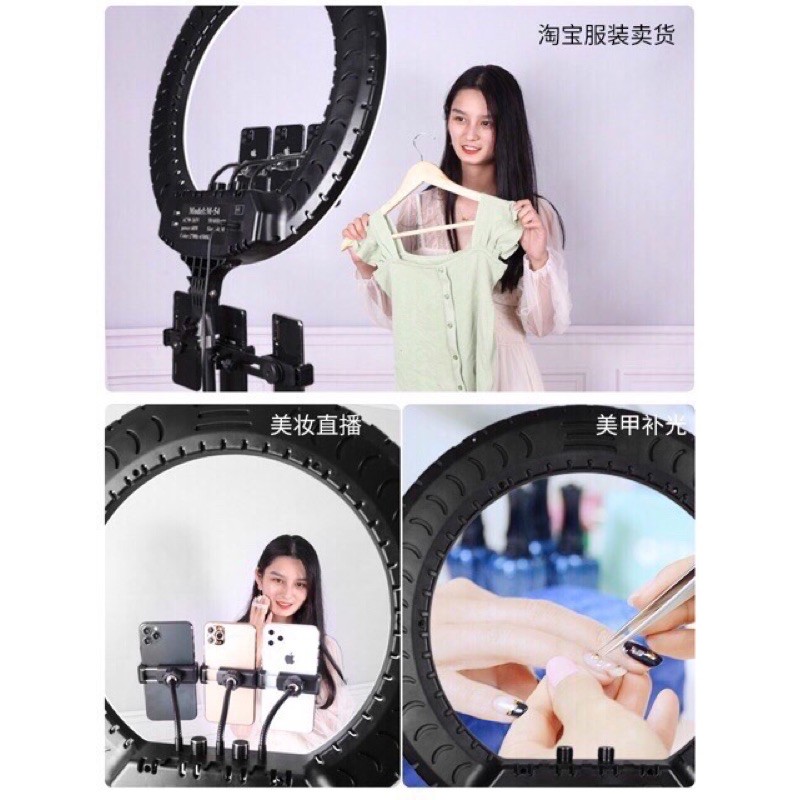 ĐÈN LED RL-18 45CM LIVESTREAM MAKEUP STUDIO PHUN XĂM SPA