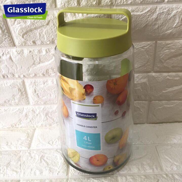 Bình ngâm hoa quả thủy tinh cao cấp GLASSLOCK 5L, 4L, 3L