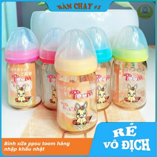 Bình sữa ppsu toom 80ml, 120ml, 160ml & 240ml - made in japan