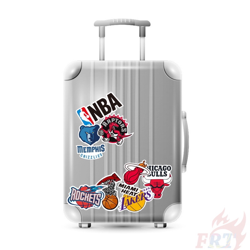 Set 32 miếng dán họa tiết logo NBA Team B chống thấm nước trang trí đa năng