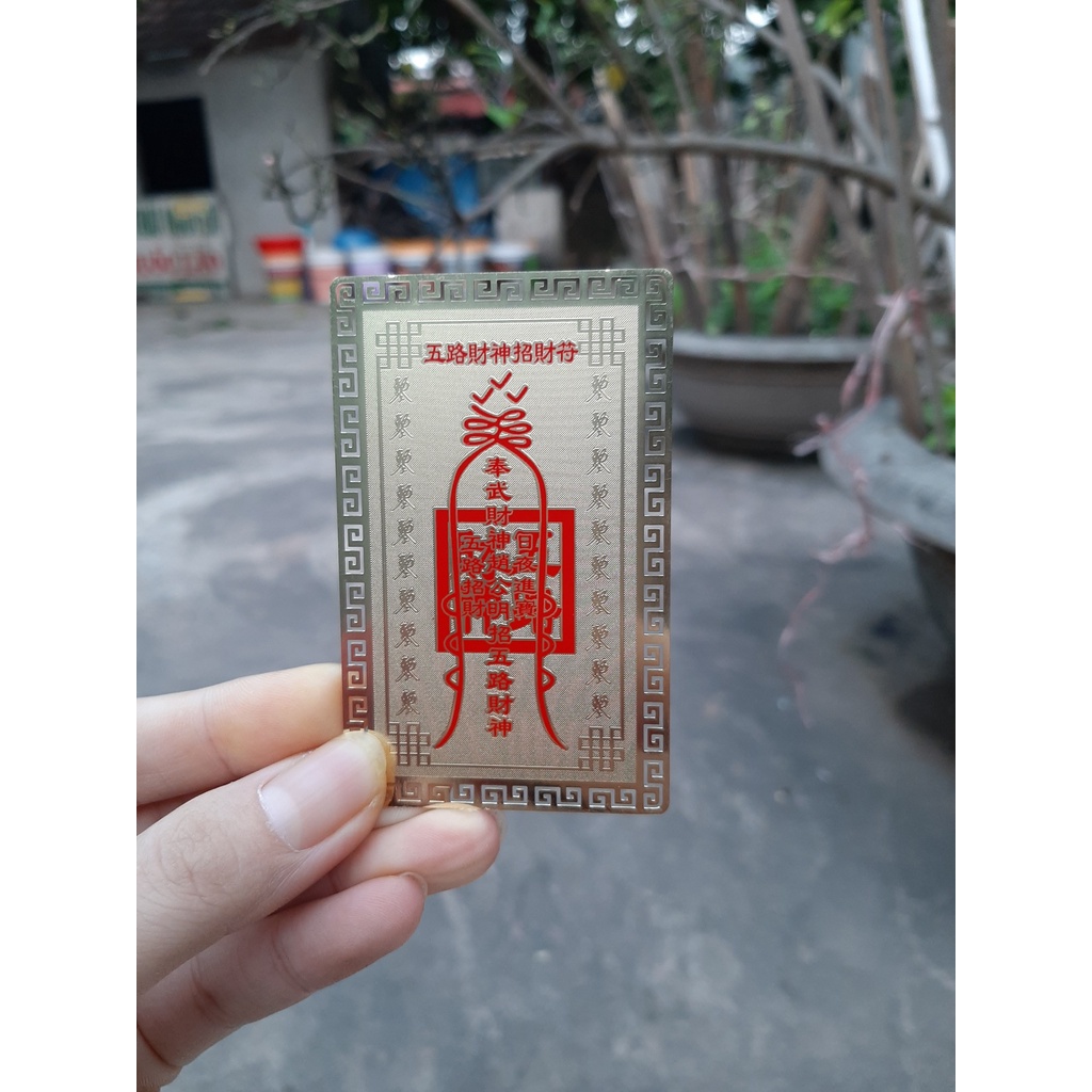 Ngũ Lộ Thần Tài - Khai Cung Tài Lộc, Bình An - Để Ốp Lưng Điện Thoại, Để Ví