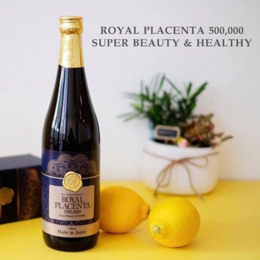 Nước Uống Đẹp Da Royal Placenta 500000mg Chiết Xuất Nhau Thai Heo Tăng Độ Đàn Hồi Giảm Nếp Nhăn