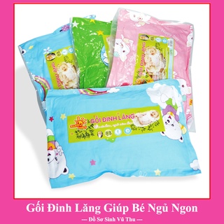 Gối đinh lăng cho bé từ sơ sinh an toàn êm ái thấm mồ hôi