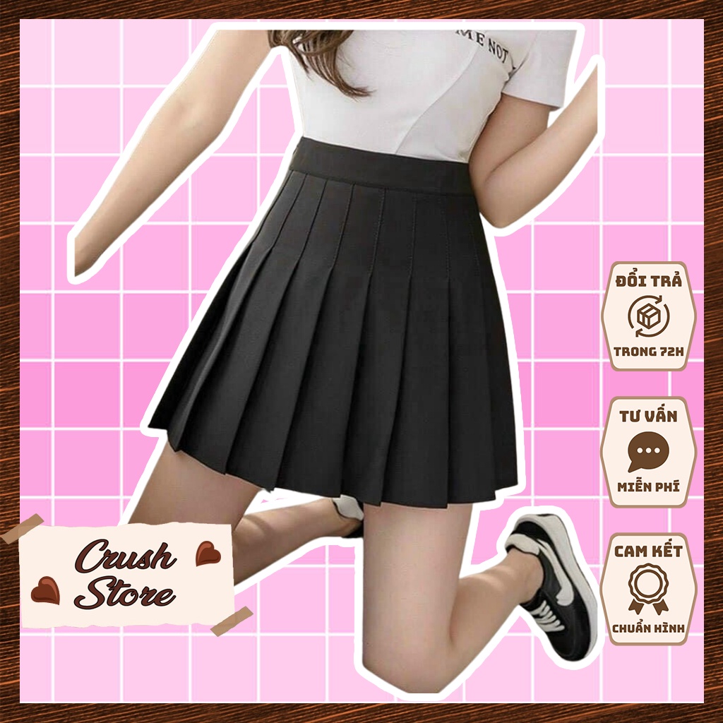 Chân Váy Tennis Ngắn Sexy Chất Đẹp Có 3 Màu Hot Trend CD076 - Crush Store