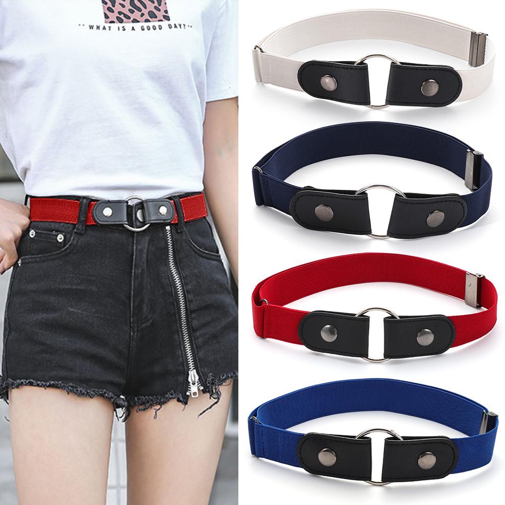 Thắt Lưng Co Giãn Không Khóa Thời Trang Cho Nam Nữ