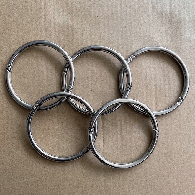 Vòng xỏ mũi bò Pakistan Vòng xỏ mũi bò inox 304 nhẵn 2 kích cỡ Vòng xỏ mũi trâu bò Khuyên mũi bò Phụ kiện kìm bấm xỏ mũi