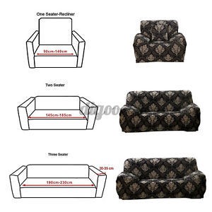 Bộ 1 / 2 / 3 Bọc Ghế Sofa Co Giãn Họa Tiết Hoa