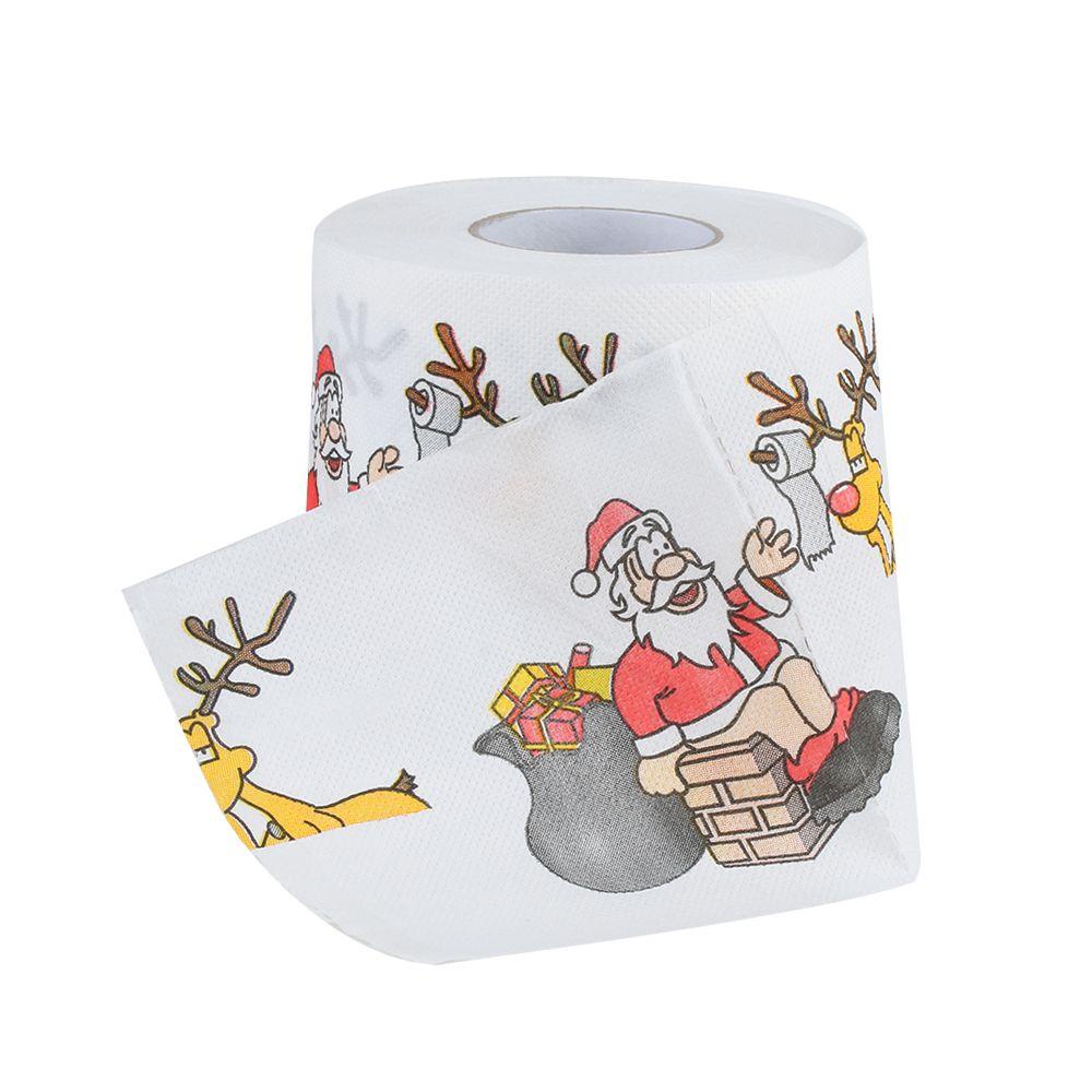 Giấy Vệ Sinh Phòng Khách Hình Ông Già Noel