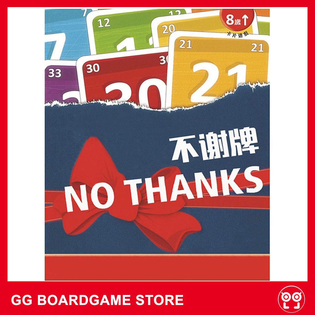 No Thanks! Board Game - Không, Cảm Ơn!