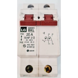 CB 1 pha 2 cực, 1 pha, 20