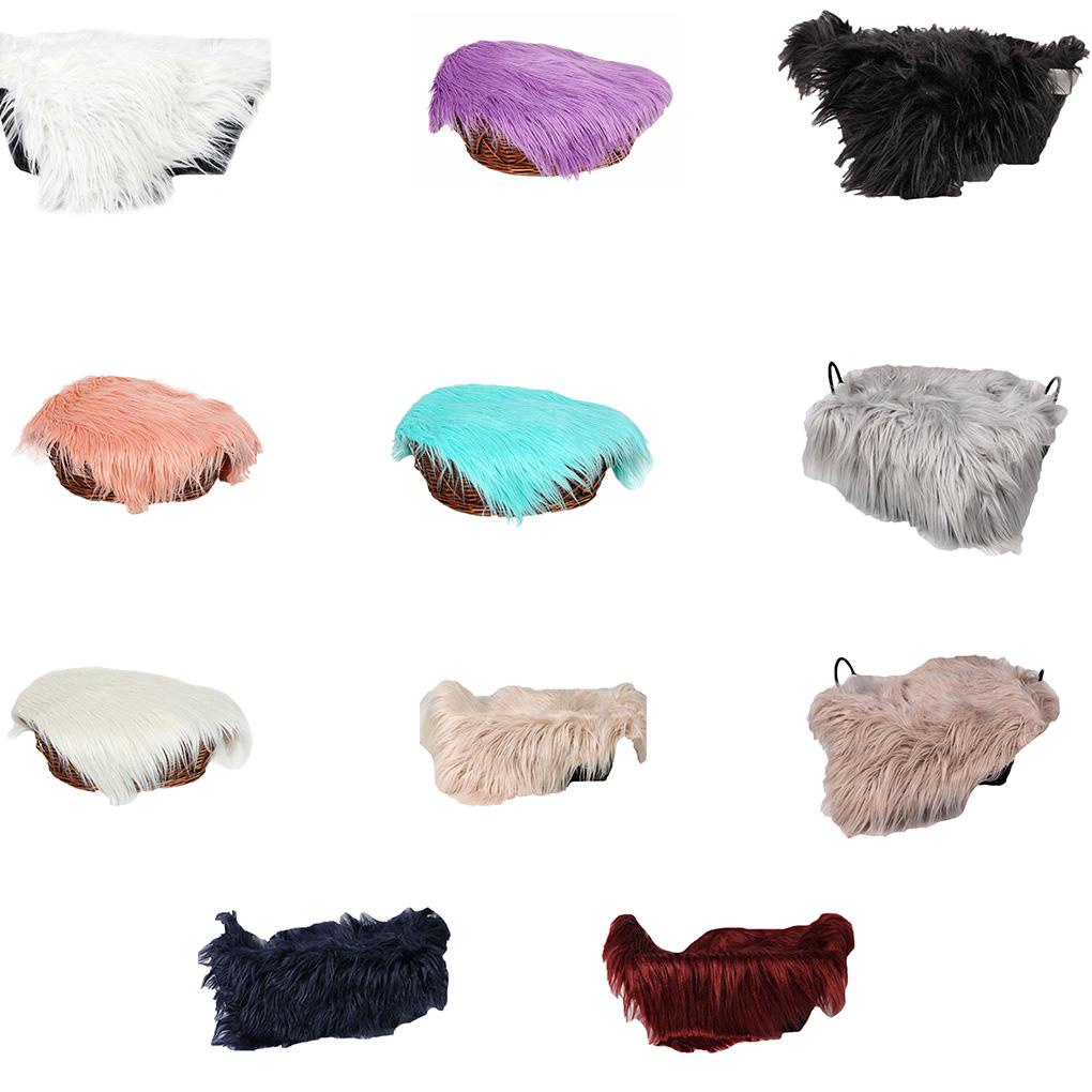 Chăn Lông Mềm Dùng Làm Đạo Cụ Chụp Ảnh Cho Bé Sơ Sinh