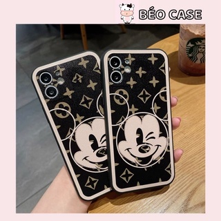 Ốp lưng iphone imd mickey phối l.v chống bẩn bảo vệ camera