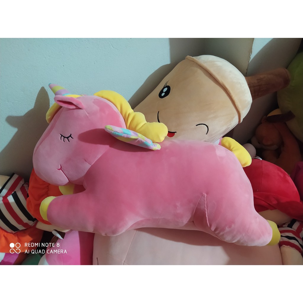 (Ngựa bông)Ngựa kỳ lân unicorn 1M2 Gấu bông