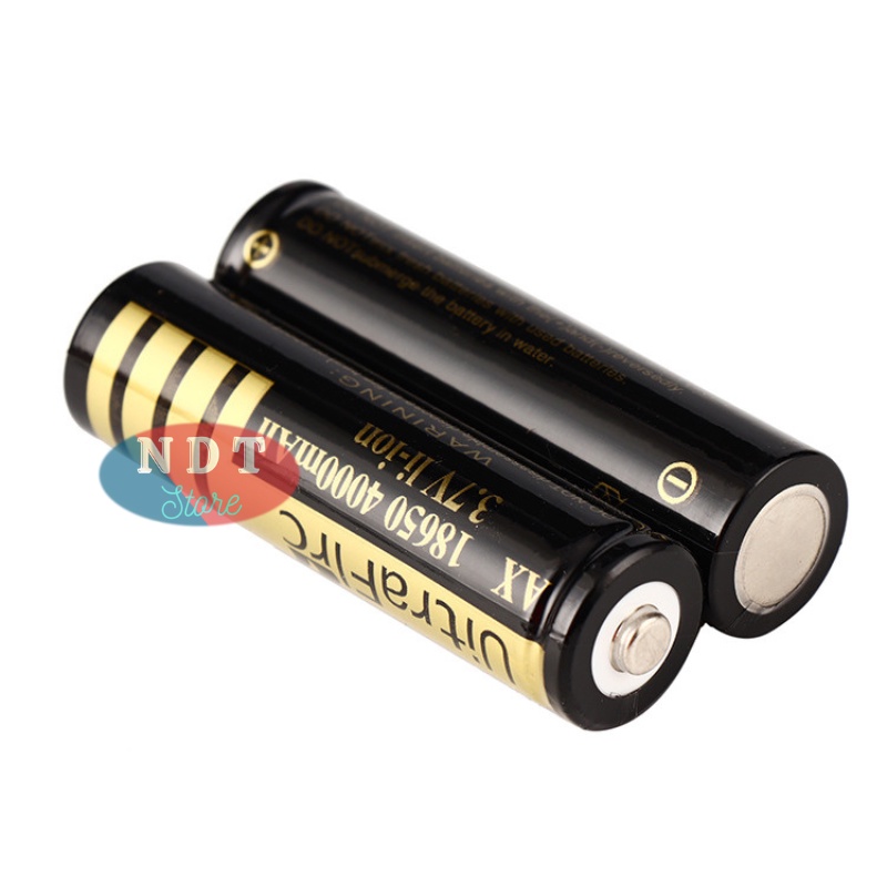 Pin 18650 4000mAh 3.7 V  Cell Pin 18650 Siêu Bền Dung Lượng Cao Dòng Xả Lớn