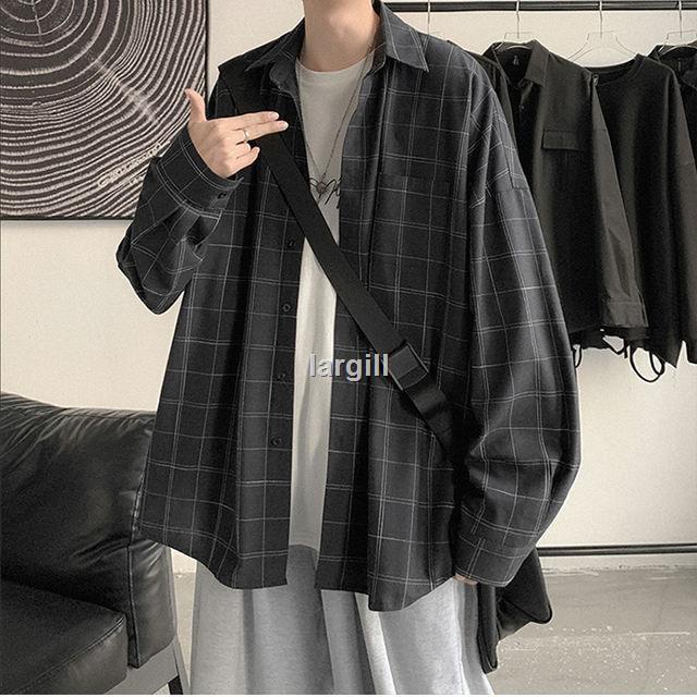 Listing▫▫☂Áo Sơ Mi Caro Tay Dài Thời Trang Dành Cho Nam