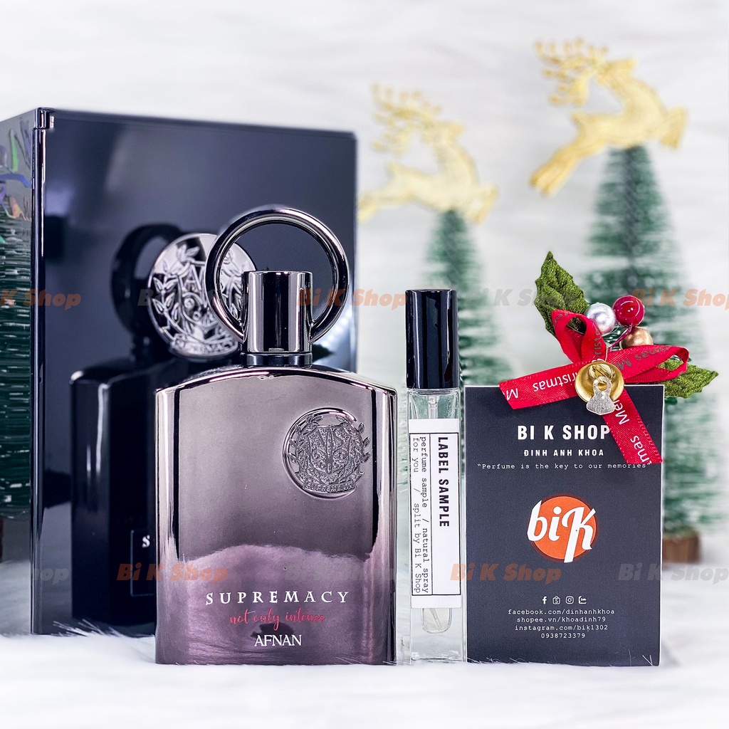 Bi K Shop - Nước hoa nam Afnan Not Only Intense [Mẫu thử]