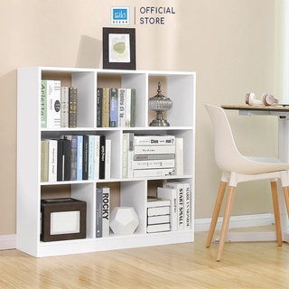 Tủ Sách Hiện Đại Nhiều Ngăn Kích Thước 100 x 97.5 x 30cm Thương Hiệu SIB Decor KSG57