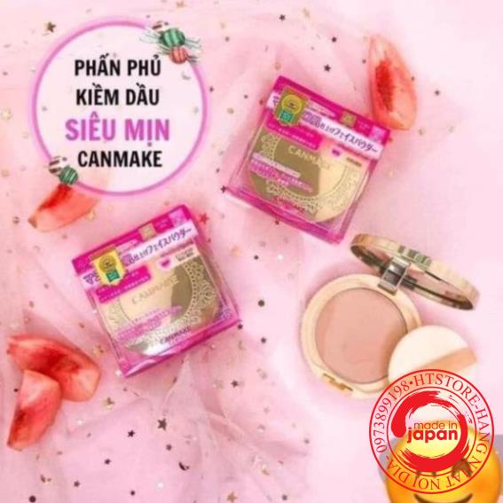 (Mẫu mới 2021) Phấn phủ Canmake Powder Nhật Bản