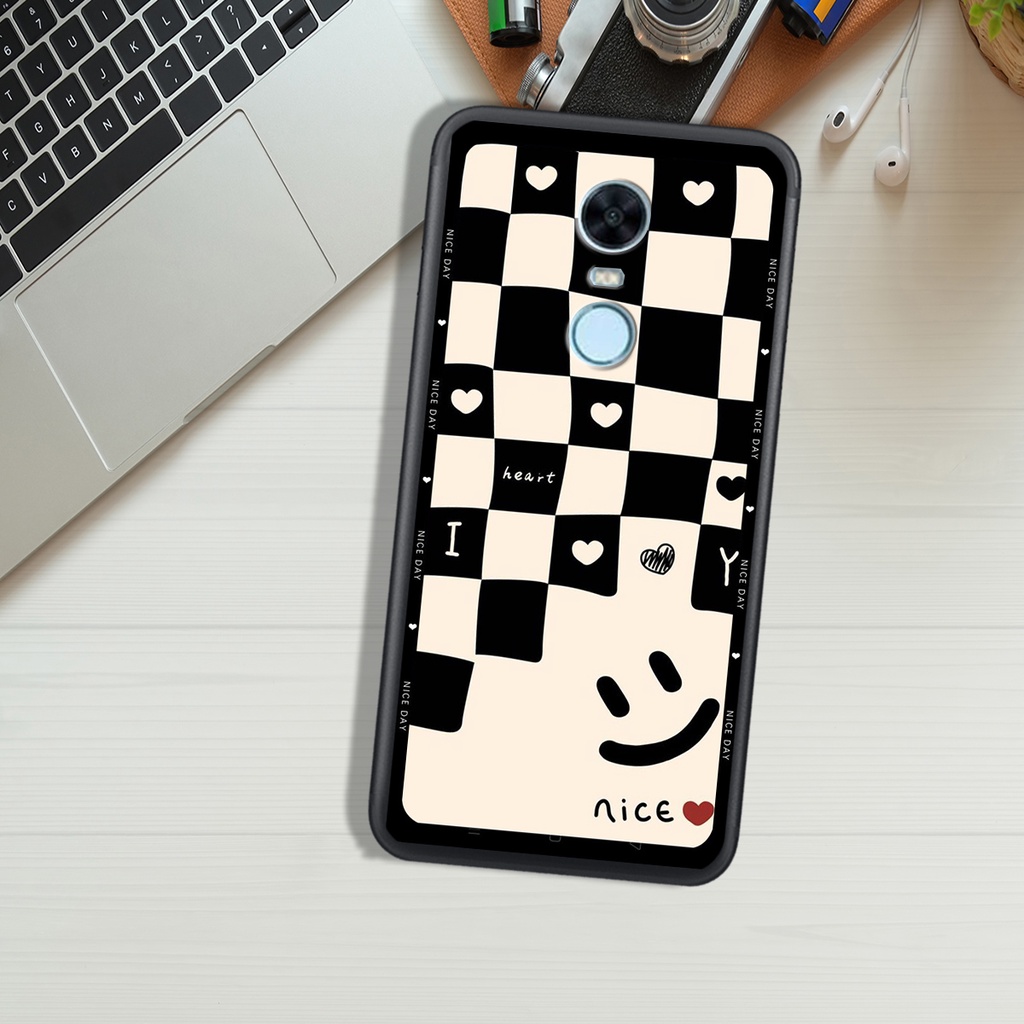 Ốp Lưng XIAOMI REDMI 5 - REDMI 5 PLUS - REDMI NOTE 3 , In Hình &quot;Black Heart&quot; Phong Cách Đẹp.