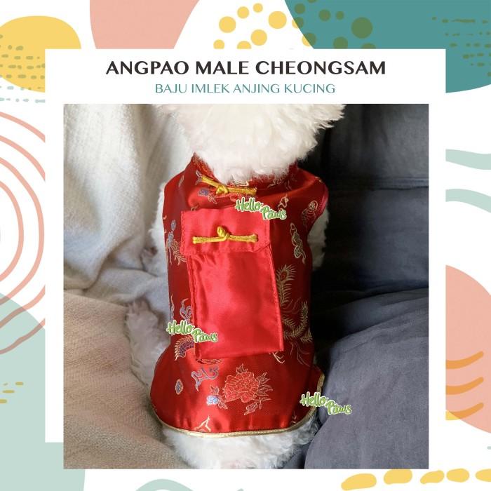 Áo Sườn Xám In Hình Động Vật Thỏ Khỉ Phong Cách Trung Hoa Mừng Năm Mới Cho Nam