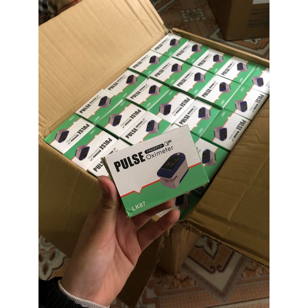 Máy đo nồng độ oxy trong máu kẹp ngón tay màn hình to