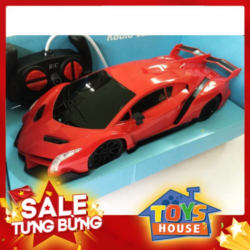 Đồ Chơi Bé Trai Bé Gái - Đồ Chơi Siêu Xe Điều Khiển Từ Xa Kích Thước Lớn 30cm, Di Chuyển Siêu Tốc, Đèn Pha Sáng, Driff Đ