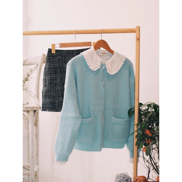 ariustees- Áo Pocket Sweet Cardigan