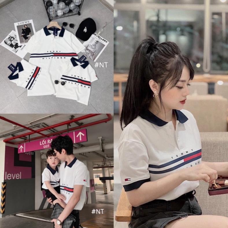 ÁO POLO TONY GIA ĐÌNH CỔ BẺ CHO BỐ MẸ CON