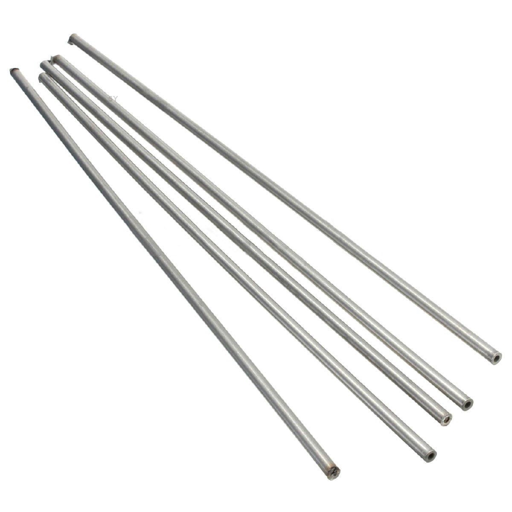 2 Ống Thép Không Gỉ 304 5mm Od 3mm Id 250mm Dài 250mm