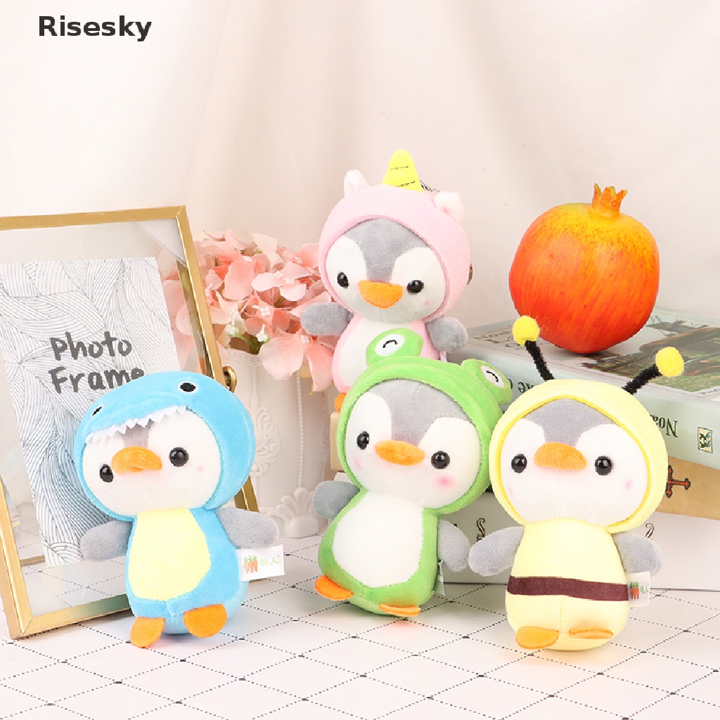 Móc Khóa Hình Chim Cánh Cụt Nhồi Bông Đáng Yêu 12CM