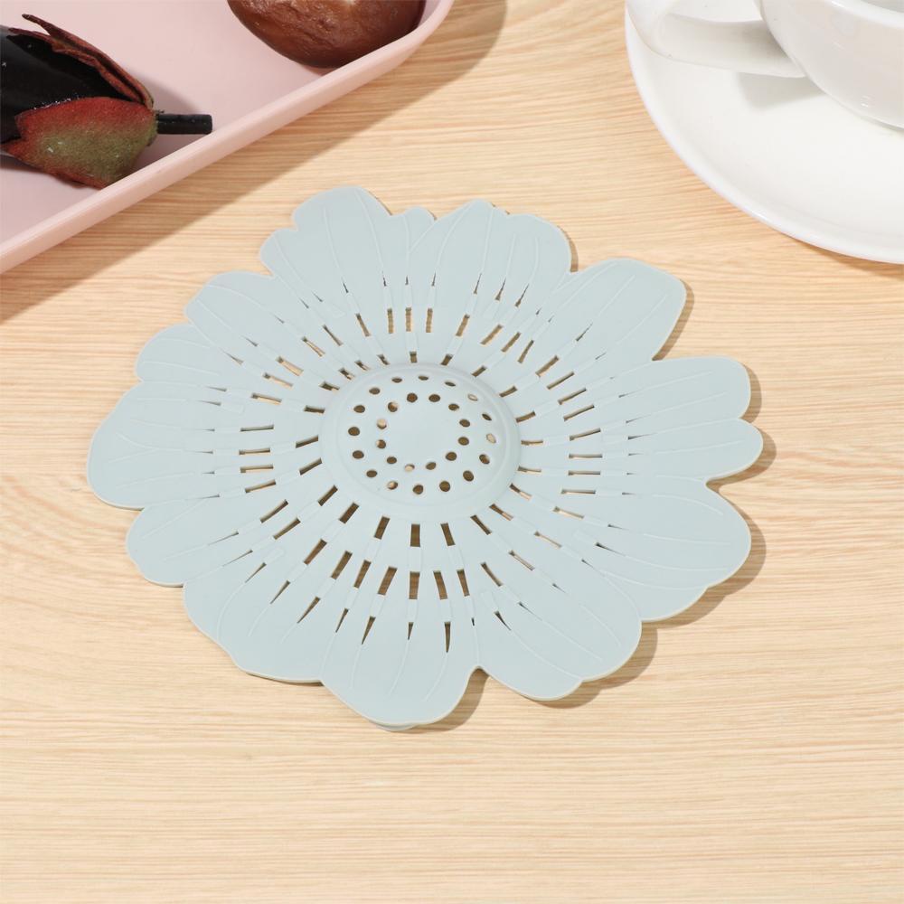 KUNHEV Nắp Đậy Cống Thoát Nước Bồn Rửa Chén Bằng Silicone Hình Hoa Mẫu Đơn