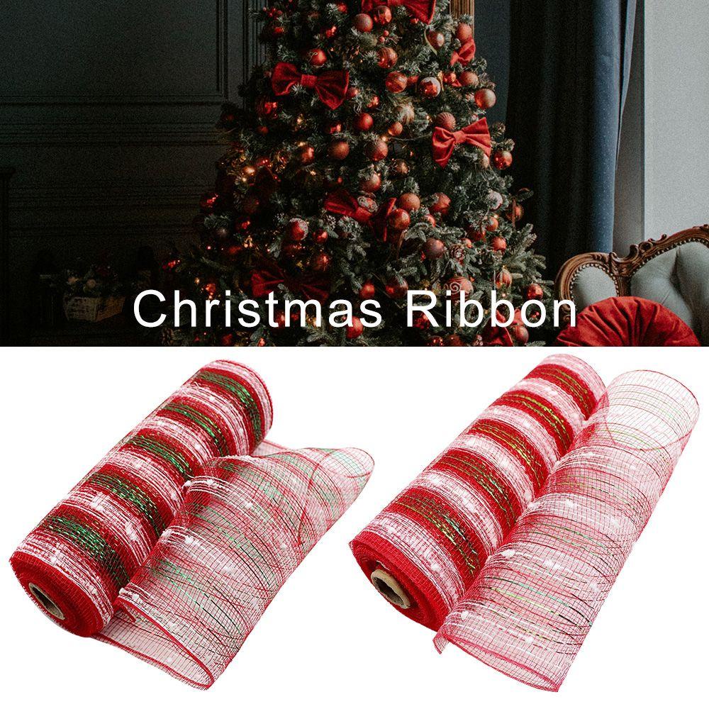 24 Cuộn Dây Ruy Băng Trang Trí Cây Thông Giáng Sinh Tái Sử Dụng Đ