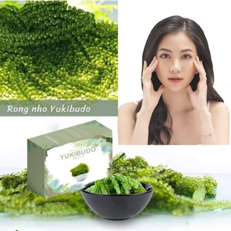 [CHÍNH HÃNG][Hộp 6 gói] Rong Nho Tách Nước Yukibudo Da đẹp – Dáng xinh – Dinh dưỡng trong lành từ thiên nhiên