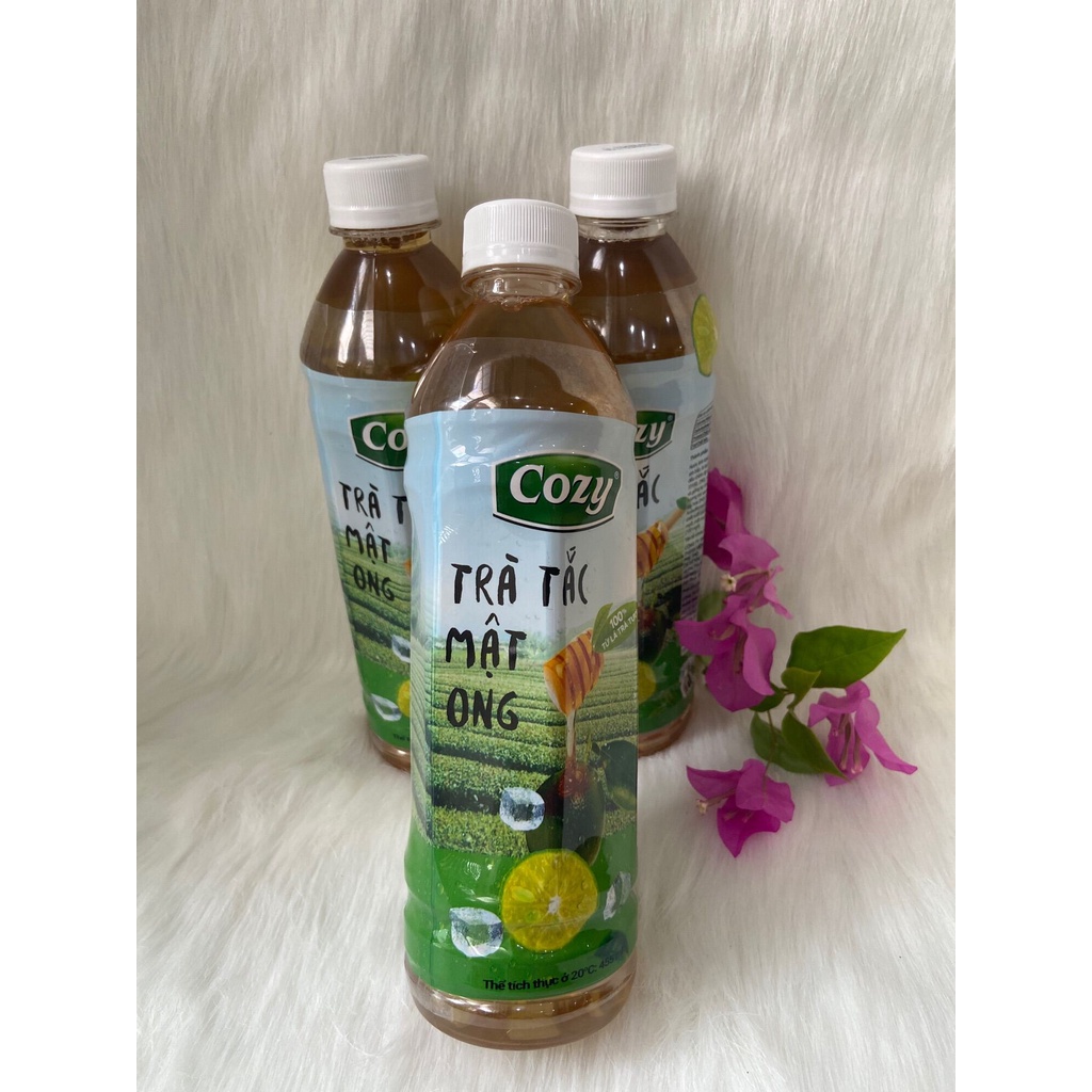 COMBO 4 Chai Trà Cozy Vị Tắc Mật Ong
