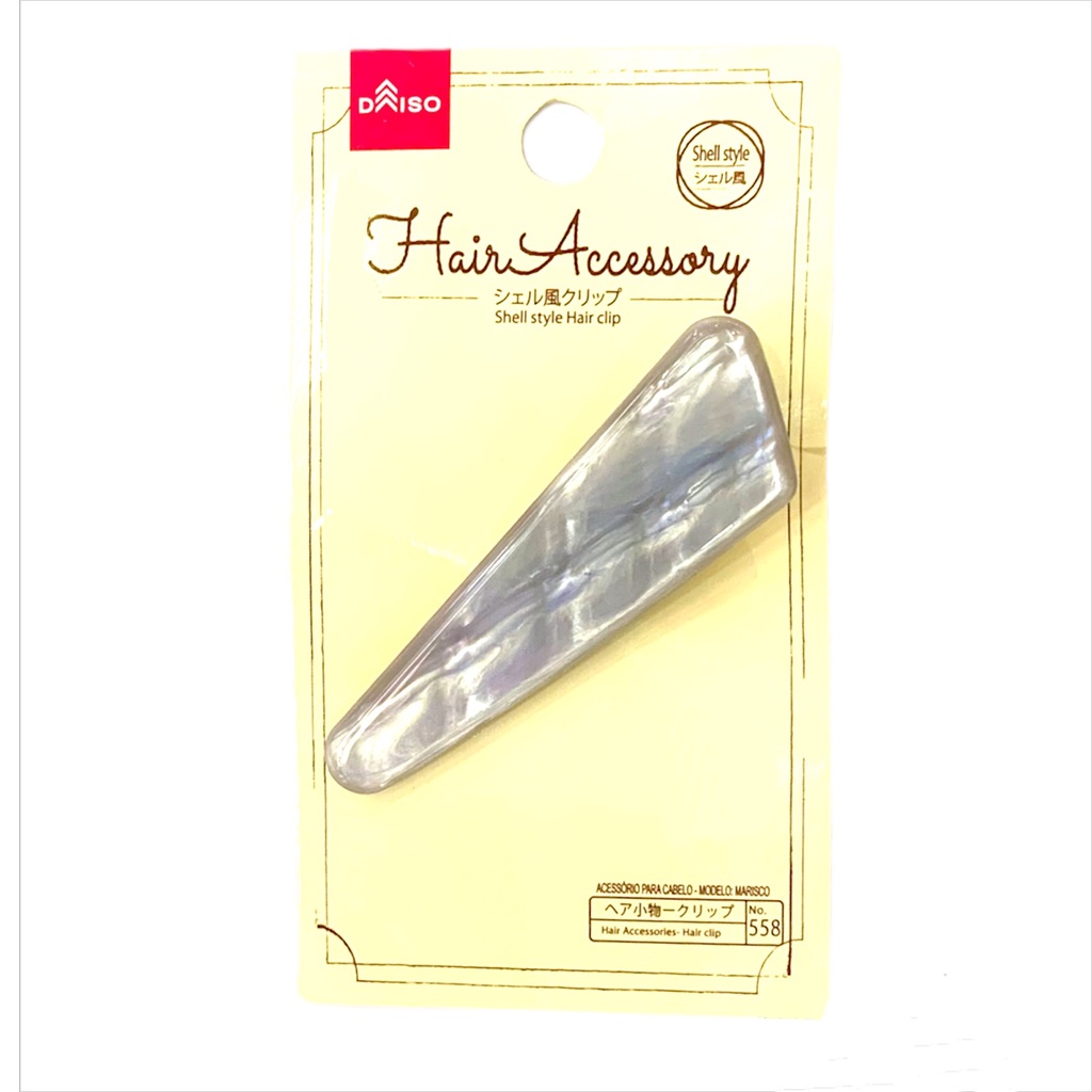 Daiso Kẹp tóc kiểu vỏ sò số 58