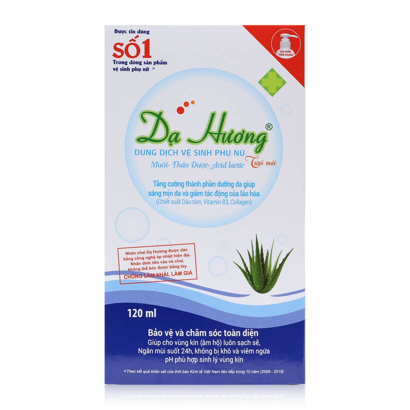 Dung dịch vệ sinh - Dạ Hương 120ml