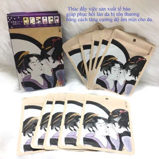 MẶT NẠ GEISHA NHẬT BẢN