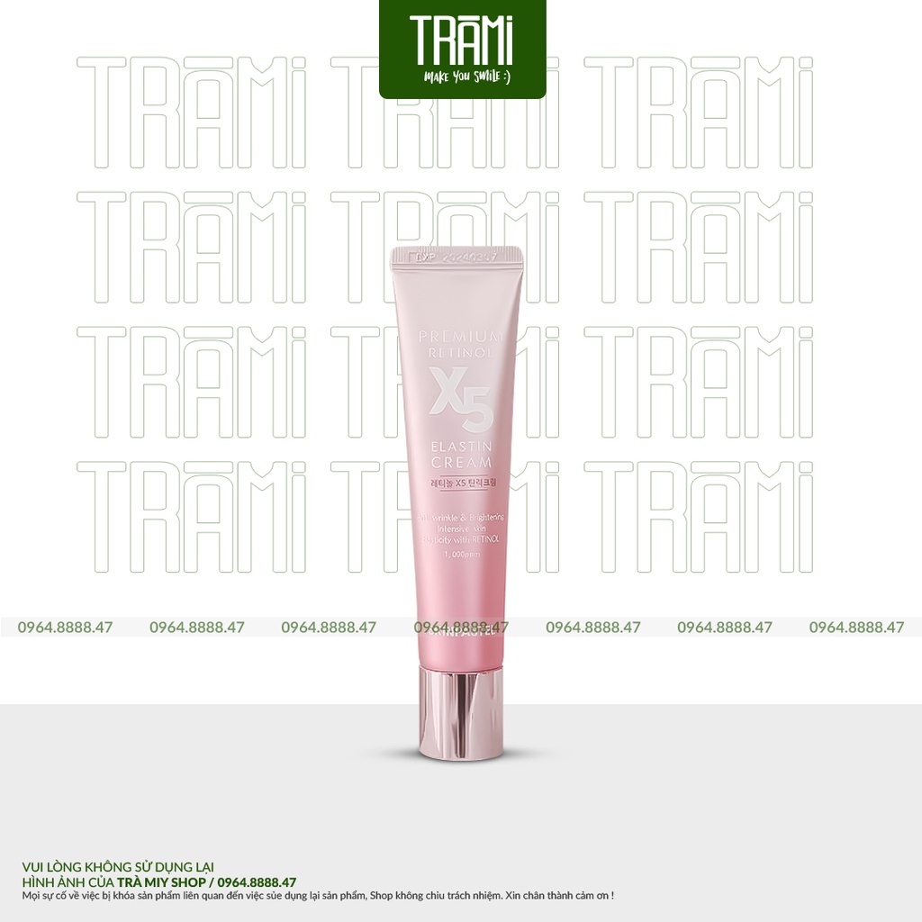 [CHÍNH HÃNG] Kem Dưỡng Trẻ Hóa Da Retinol X5 Elastin Cream SkinPastel 30ml Hàn Quốc.