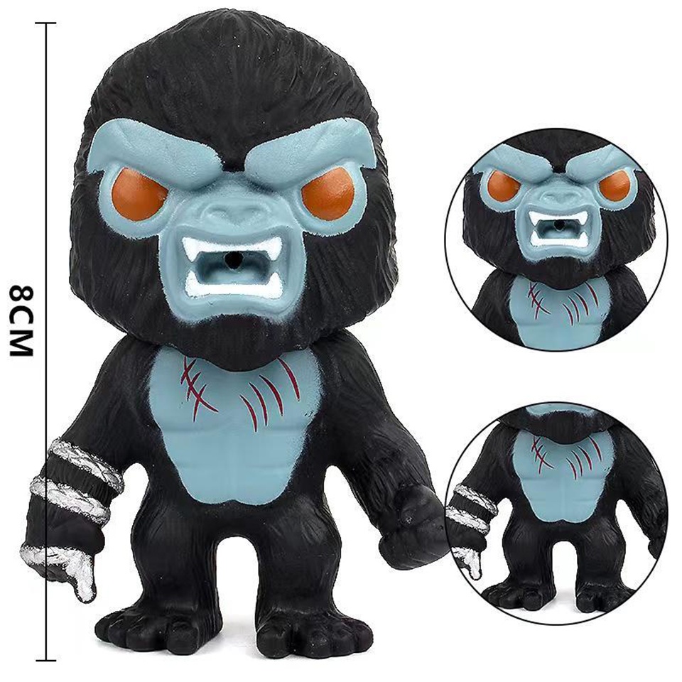 Godzilla King Kong Ghidorah Khủng Long Warcraft Quái Vật Búp Bê Đồ Chơi Mothra Mô Hình Hình Hình