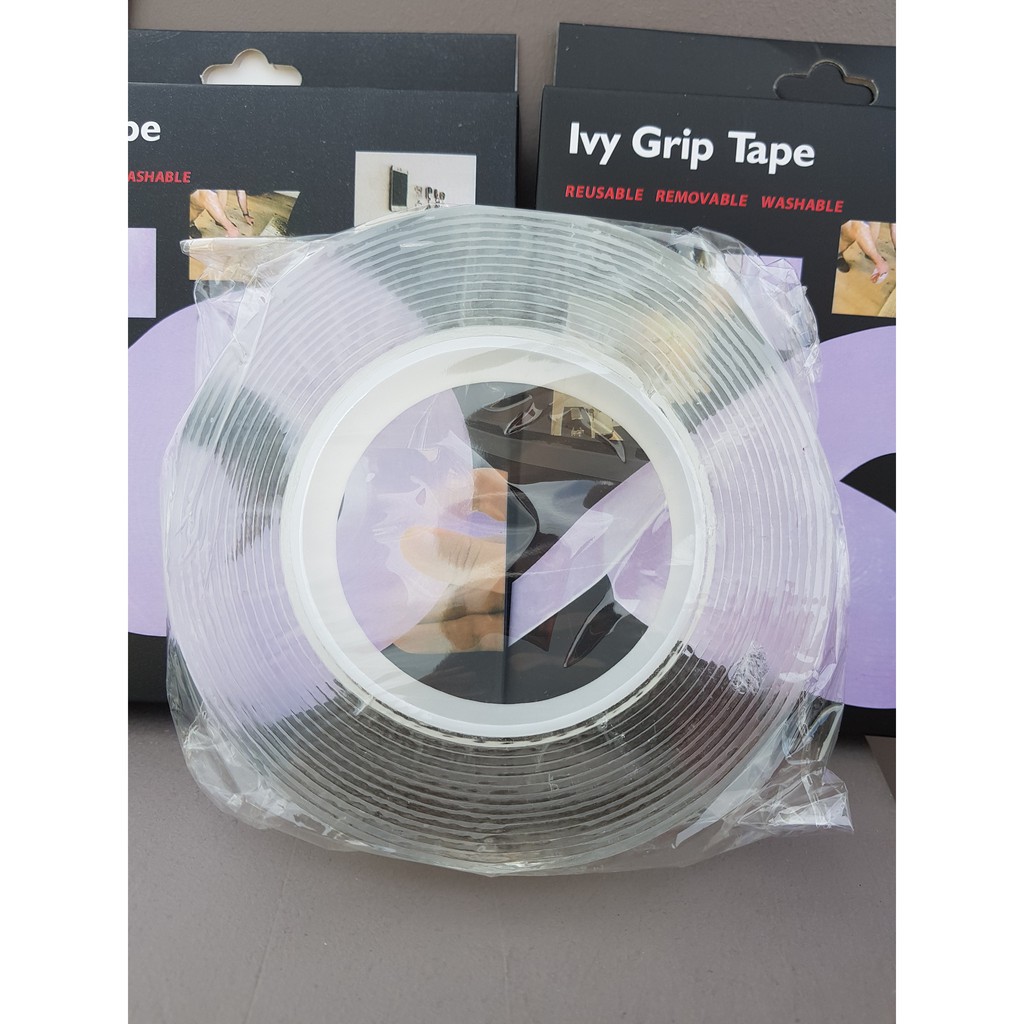 Băng Keo Hai Mặt 3 Mét/ 5 Mét Ivy Grip Tape Đa Năng Siêu Dính