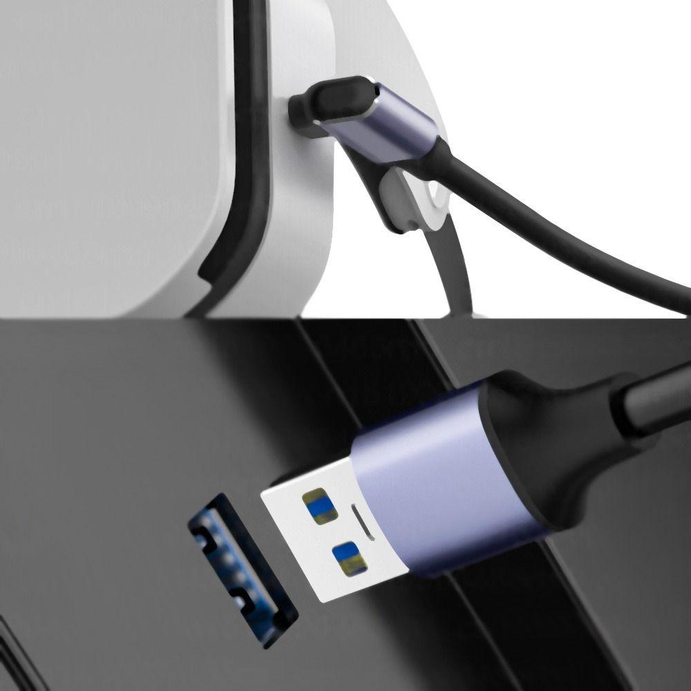 MYRONGVN Cáp Sạc 3m PD 100W Cho Kính Thực Tế Ảo Oculus Quest USB 3.0 Sang Type C