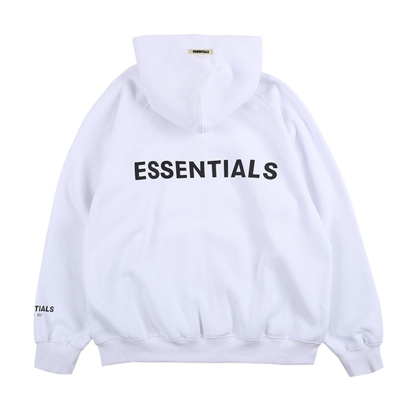 Áo len sương mù nam Nagri ESSENTIALS áo khoác nam hàng hiệu của nam giới Âu Mỹ đường phố hip-hop có mũ trùm đầu 8616