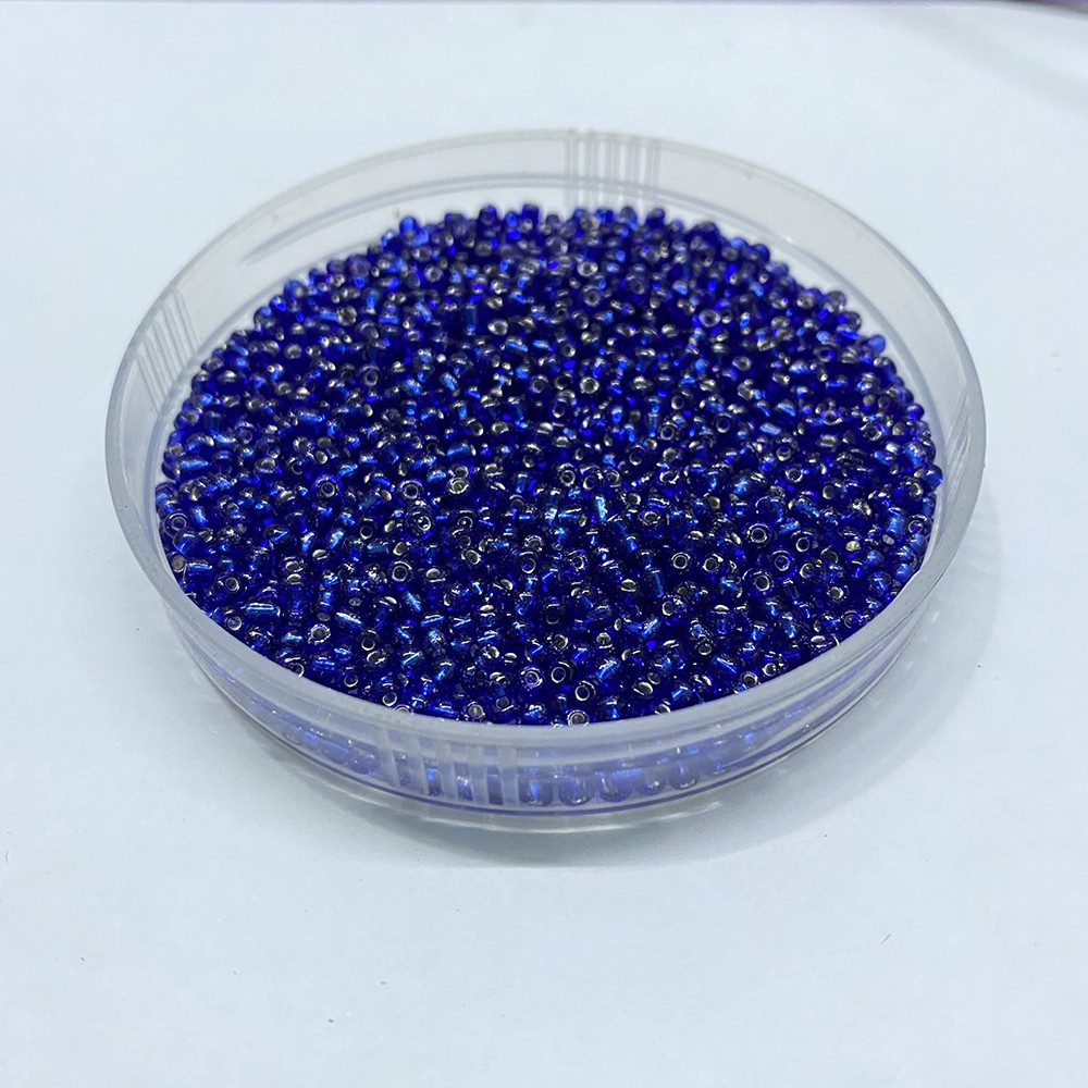 [Nguyên liệu làm trâm] 10 gram hạt cườm, hạt xỏ chuỗi 2mm ~ khoảng 550 hạt