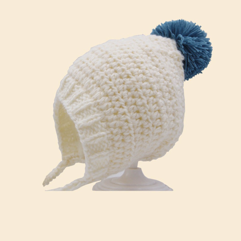 Mũ Len Mềm Mại Bảo Vệ Tai Dễ Thương Cho Bé