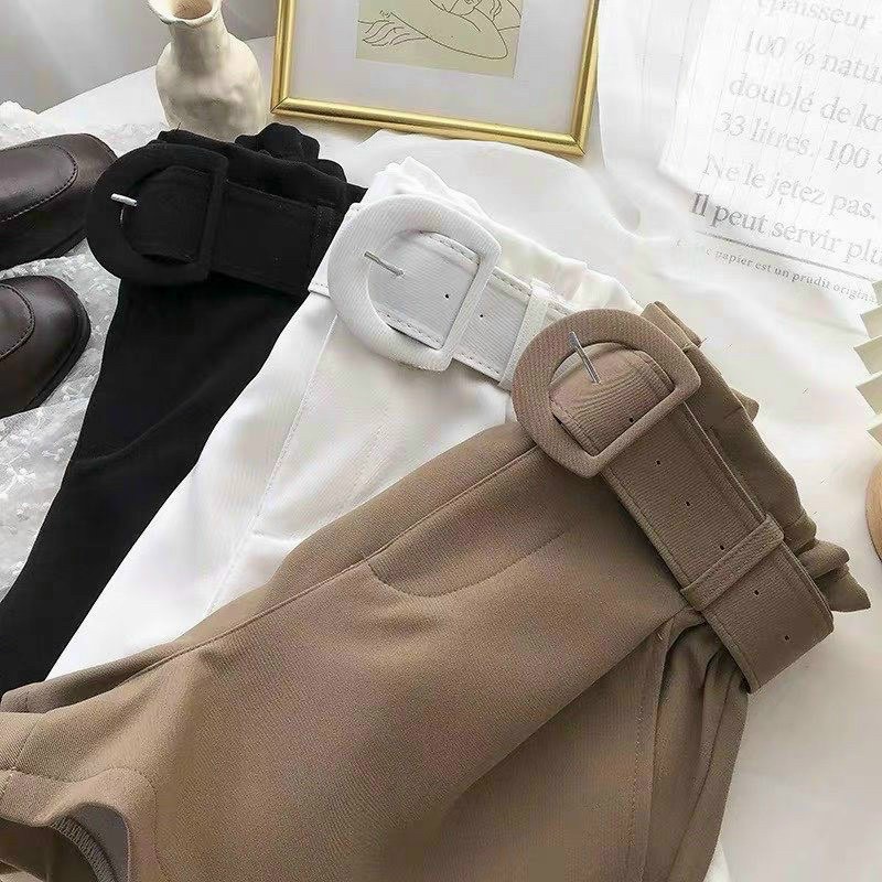 Quần short vải đai D bọc siêu đẹp QS1870 - NhiNhi Shop