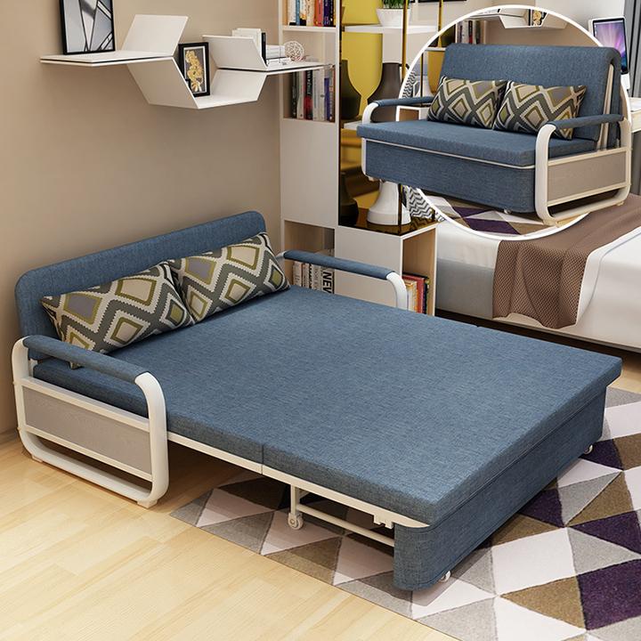 SOFA GIƯỜNG CAO CẤP 1m5x2m- THIẾT KẾ HIỆN ĐẠI TIẾT KIỆM KHÔNG GIAN- ghế sofa kéo ra thành giường, sofa giường gấp gọn