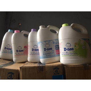 Nước giặt em bé Dnee 3000ml thái lan date 2025