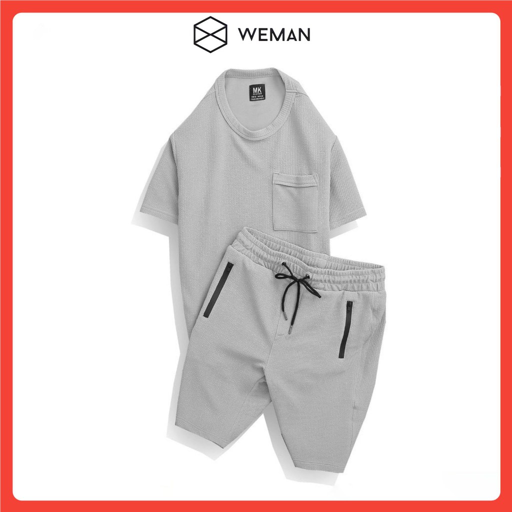 [TẶNG QUÀ] Bộ Hè Nam, Đồ Bộ Nam, BST Bộ Mặc Nhà Nam 2021 Chất Poly Tổ Ong Cao Cấp TT001 | BigBuy360 - bigbuy360.vn