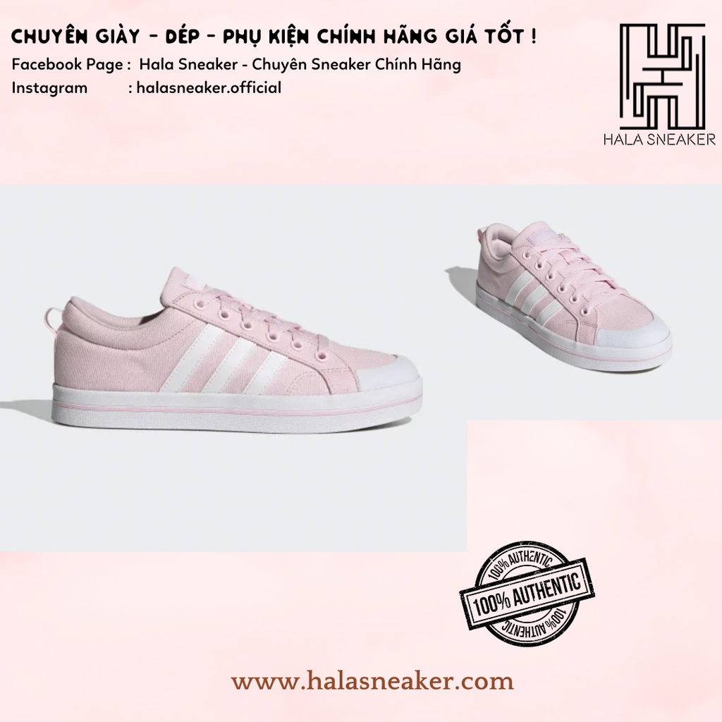 Giày Adidas Chính Hãng Bravada Pink FY8806 - Giày Thể Thao Nữ Authentic Hồng - Halasneaker.com